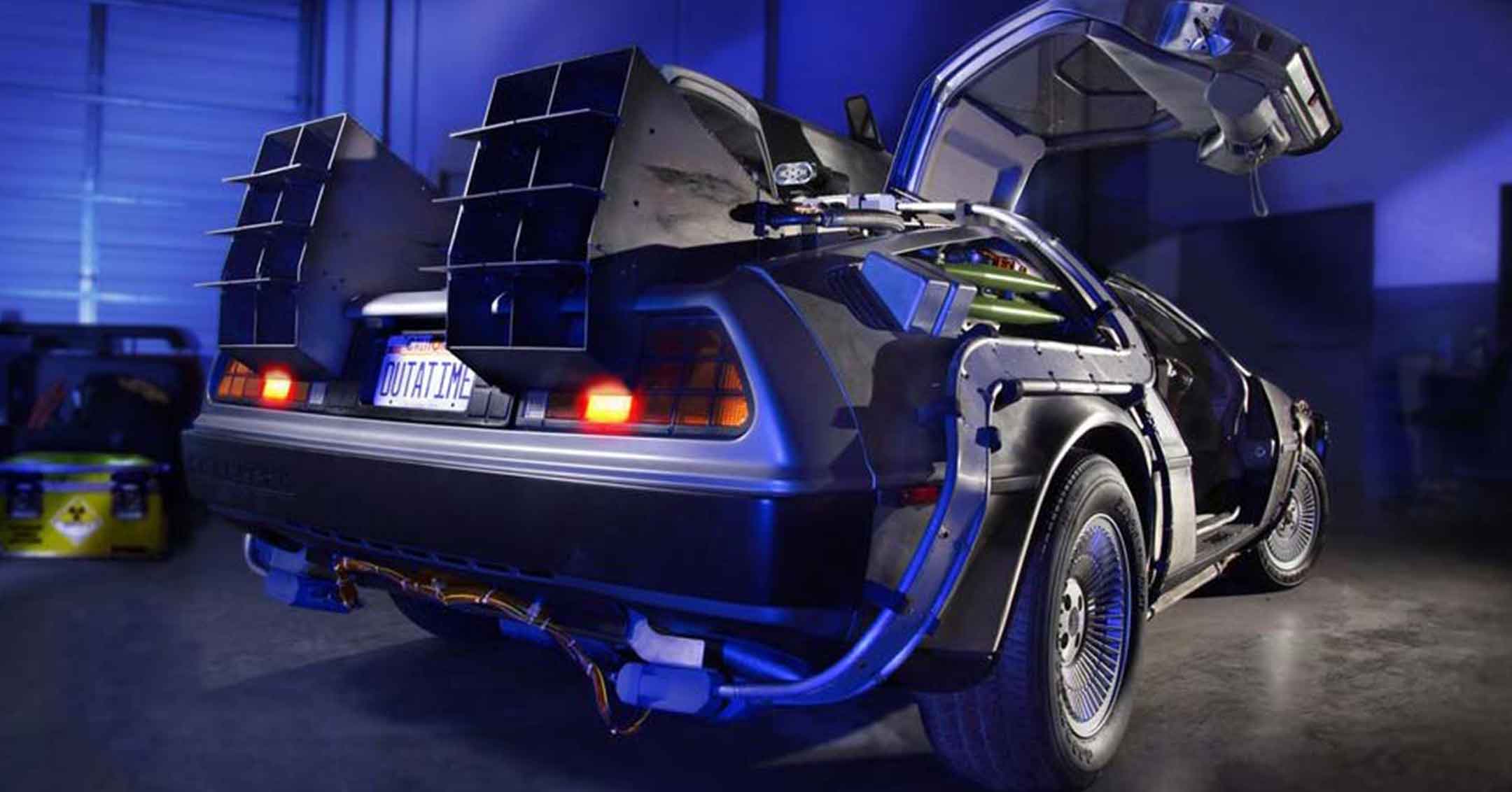 Retour vers le Futur Back to the Future Part I DeLorean Time